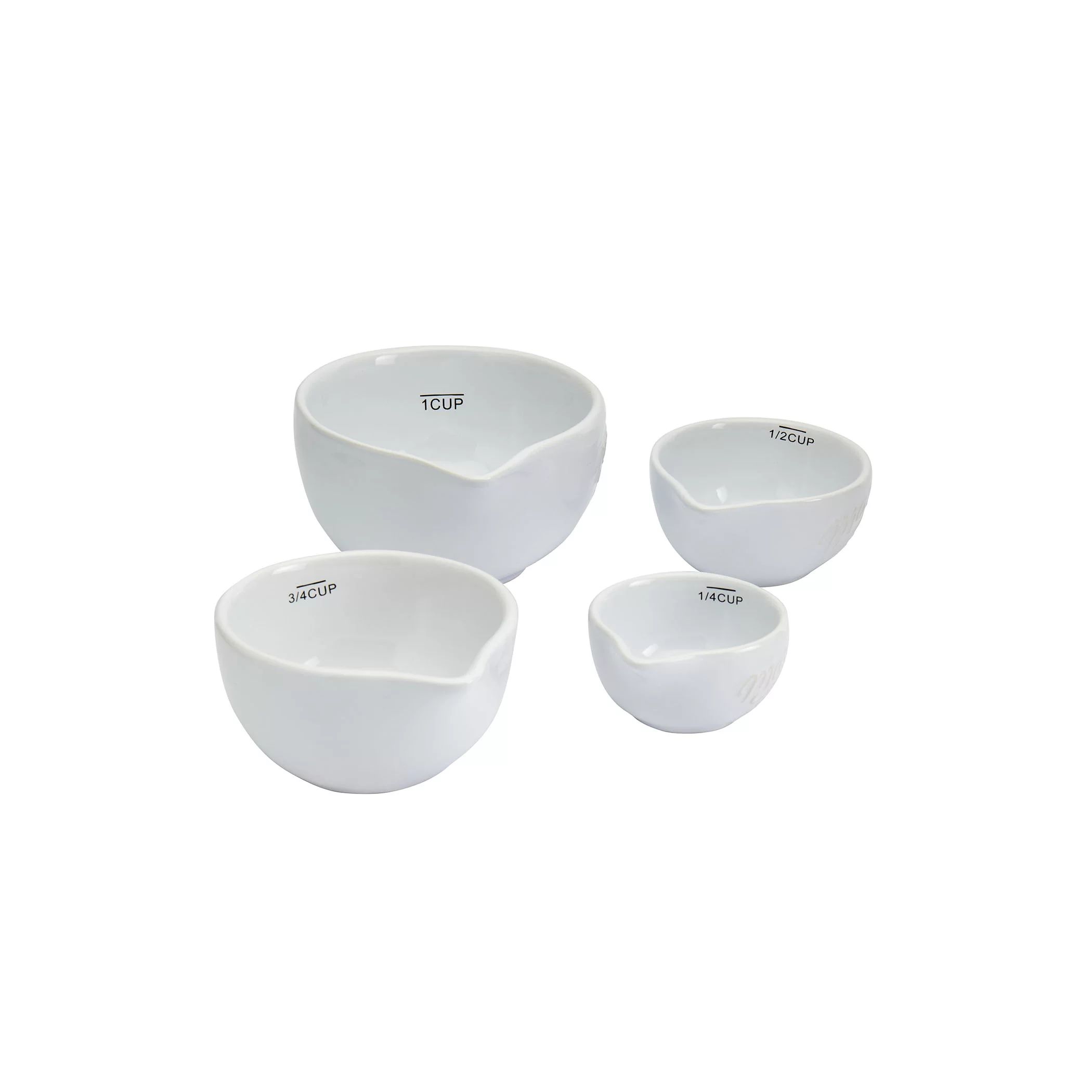 Mason Craft & More Ceramic Bakeware Collection- Baking Measuring Spoons Cups Teaspoon Tablespoon ... | Walmart (US)