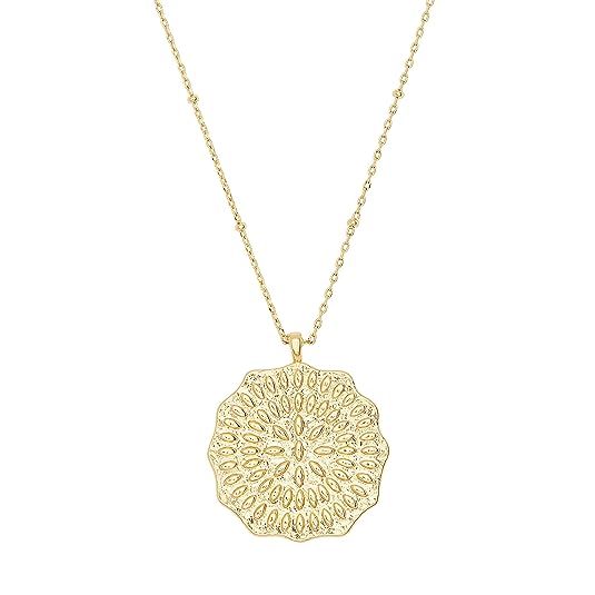 gorjana Women's Mosaic Coin Necklace | Amazon (US)