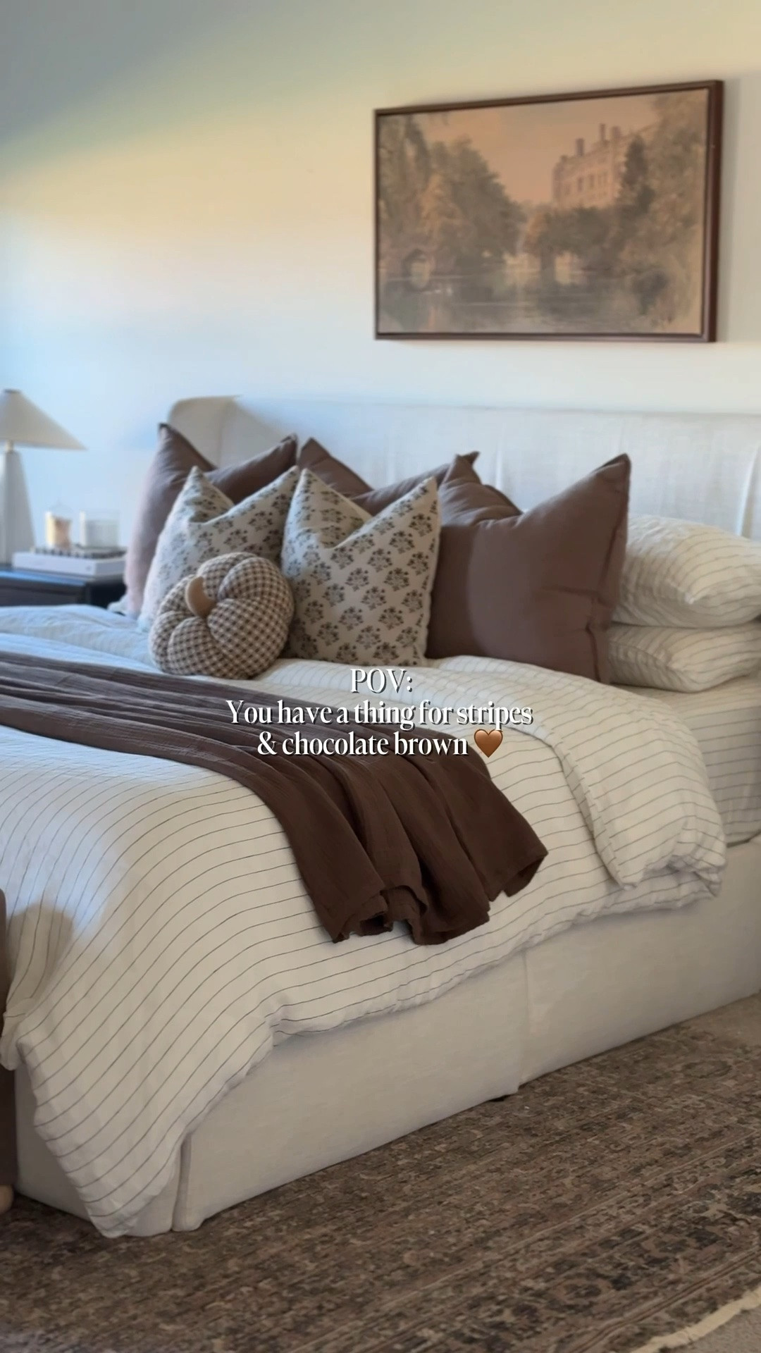 The best way to make a room feel brand new? A bedding refresh 🤎✨

I used the European Linen sheet set + duvet cover in "Pencil Stripe" from @Quince and layered in a chocolate brown throw blanket for the coziest fall combo 🍂 The linen feels SO luxe and is one of those fabrics that just gets better with every wash.

#QuincePartner #Quince #BedroomRefresh #LinenBedding #FallBedroom

#LTKHome #LTKSeasonal #LTKSaleAlert