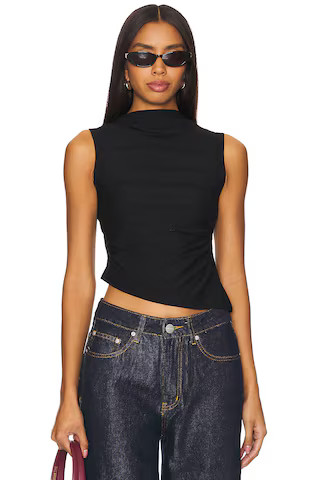 The Line by K Selma Tank Top in Black from Revolve.com | Revolve Clothing (Global)