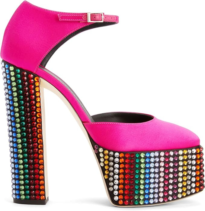 Amazon.com: Giuseppe Zanotti, Bebe Strass, Fuxia, Fabric : Amazon Luxury | Amazon (US)
