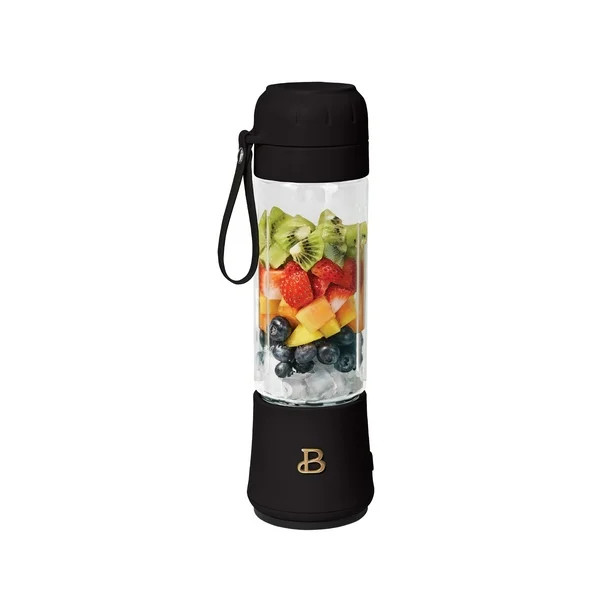 Beautiful Portable Blender, Black Sesame by Drew Barrymore, 70 Watts, 18.5 OZ | Walmart (US)