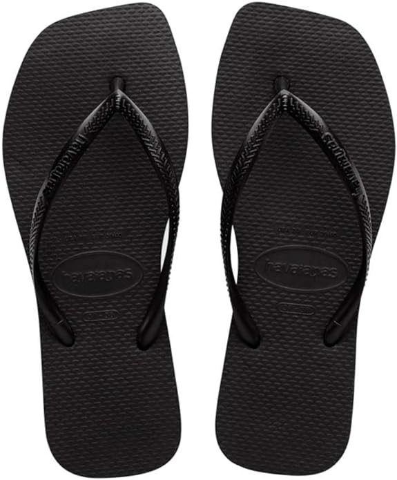 Havaianas Women Slim Square Sandal - Classic Square Toe Sandals | Amazon (US)