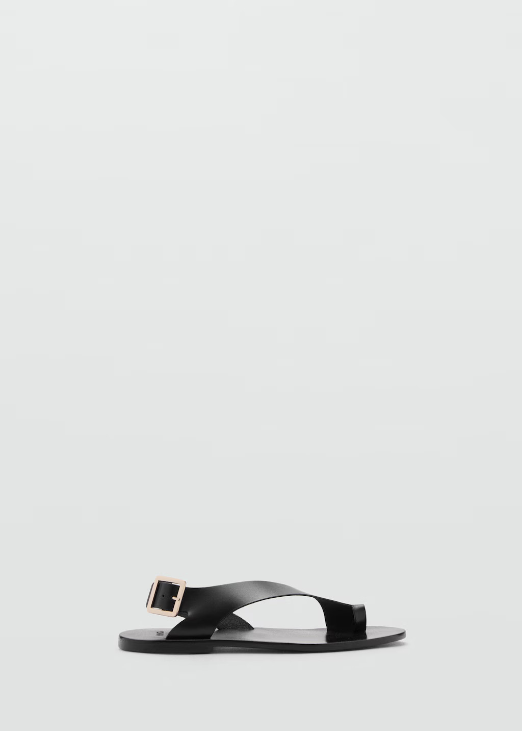 Leather sandals with cross strap - Women | MANGO USA | Mango (US/MX/AU)