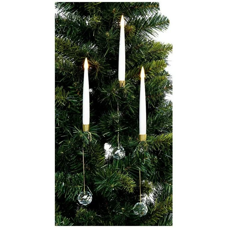 Raraion - LED Christmas Flickering Candle Set, 10 Piece Set | Walmart (US)