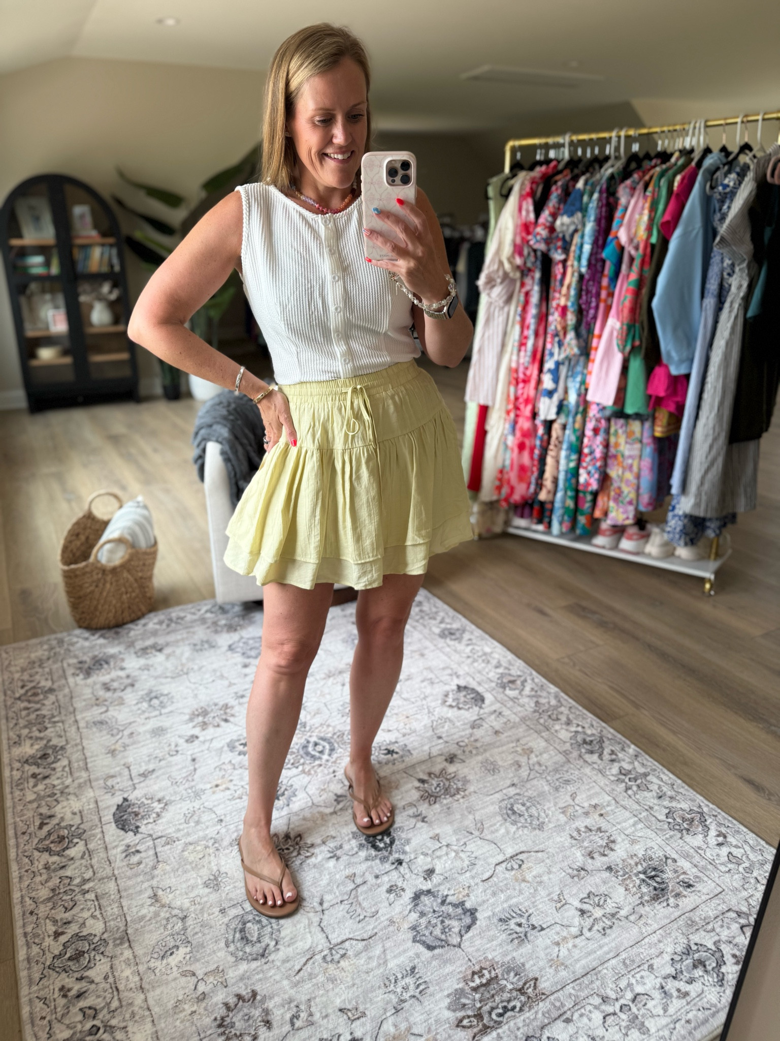 Amazon 
Amazon find 
Amazon dress 
Vacation dress
Vacation finds 
Amazon tank
Amazon skirt