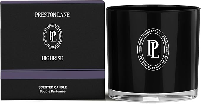 The Deluxe 3-Wick Candle, Scented Candle with Vegan, Soy Wax Blend, Highrise, 24 Oz | Amazon (US)