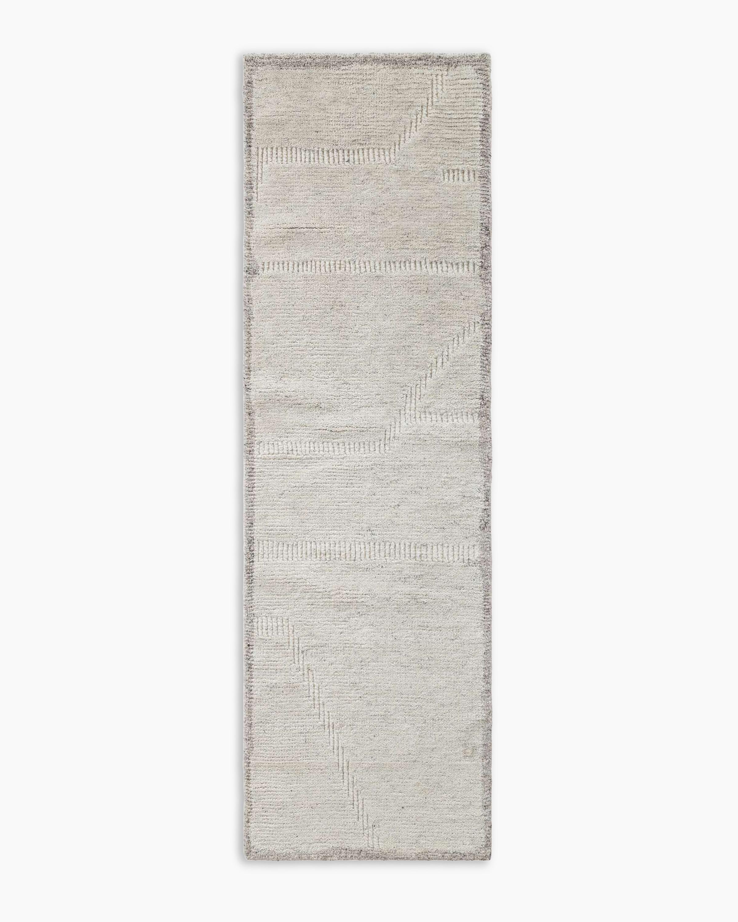 Quince Wynona Hand-Knotted Wool Rug in Ivory, Size 8'9"" x 11'9 | Quince