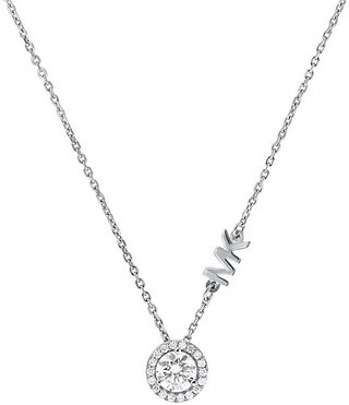 Kors Brilliance CZ Pendant Necklace | Dillard's