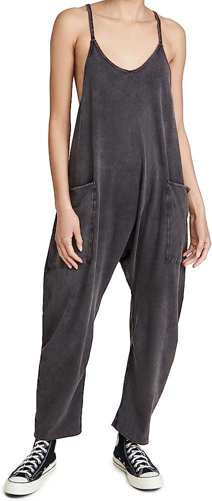 FP Movement by Free People Women's Hot Shot Onesie, Washed Black, XS | Amazon (US)