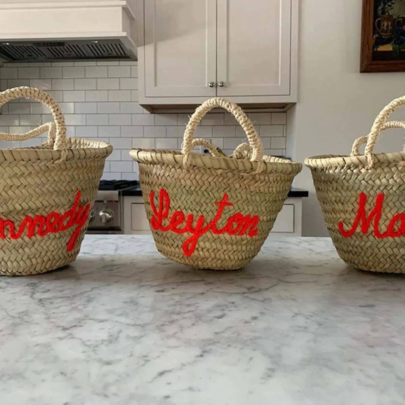 50% Off PERSONALIZED BASKET,bridal shower bags,customized straw bags,custom beach bag,straw tote,... | Etsy (US)