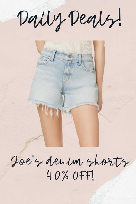 Joes jeans denim shorts 

#LTKxNSale #LTKsalealert #LTKunder100