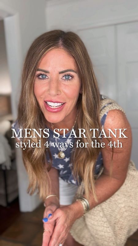Men’s $10 star tank styled four ways for the fourth

I shared this a few weeks ago when I cropped it and so many of you bought this tank. It was one of my top sellers this month- so if you’re planning on wearing it tomorrow for the 4th,  here are four easy ways to style it. 





#LTKOver40 #LTKStyleTip #LTKFindsUnder50