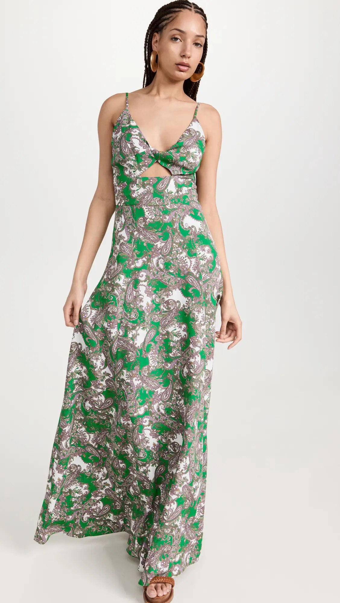 L'AGENCE Porter Twisted Front Dress | Shopbop | Shopbop