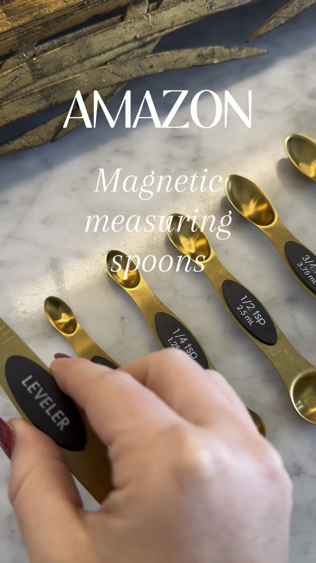 I love how these measuring spoons magnetize together so I can always find them and they stay neat in my drawer! Under $10!!!
#anazinfind #prettykitchen #kitchengadgets

#LTKSaleAlert #LTKHome #LTKWatchNow