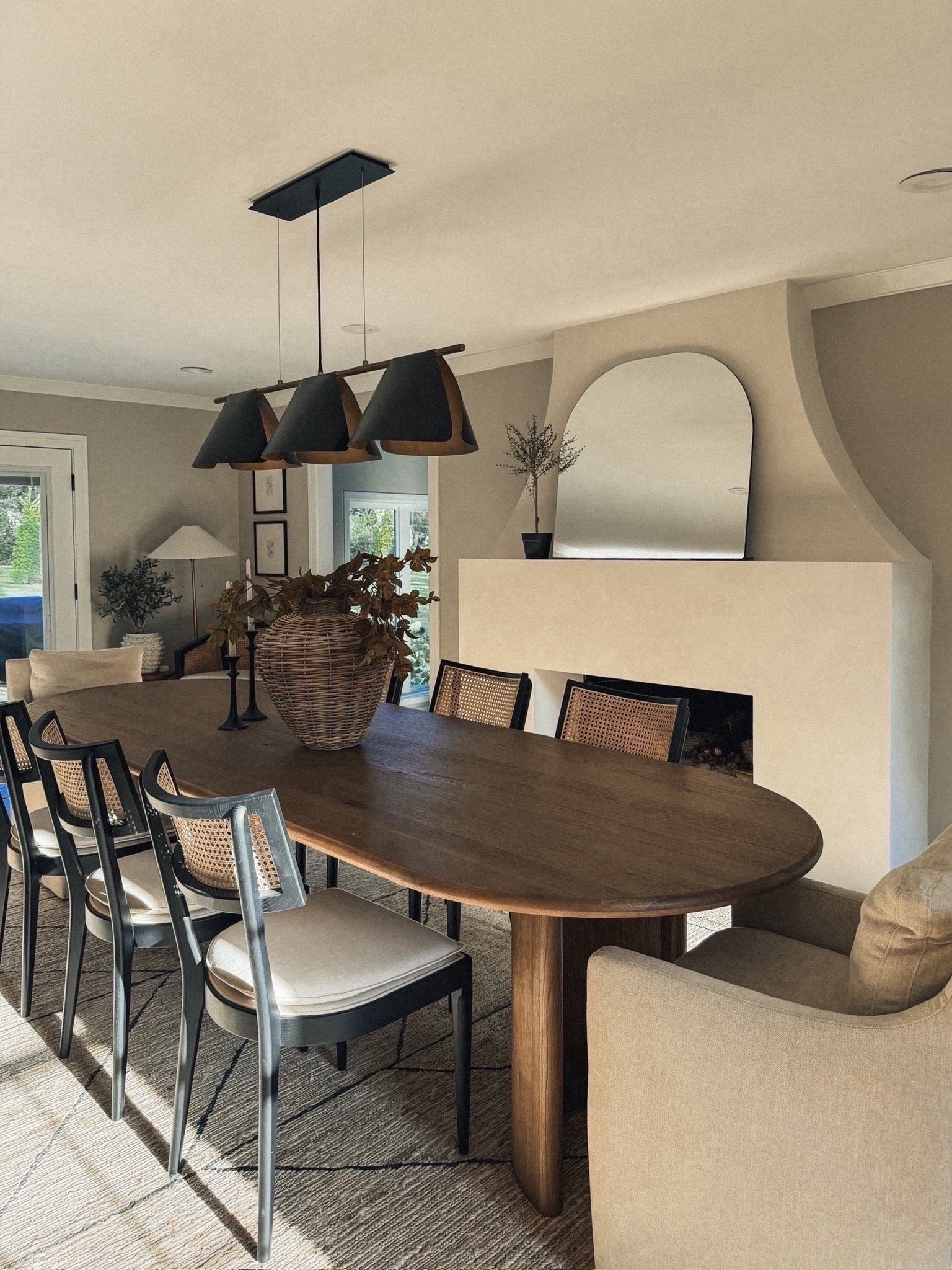 Are you team open concept or designated spaces? Our home has given us the best of both worlds. I love that we can see throughout our home and it’s all connected, but we still have separation that allows for gorgeous moments such as our dining room. I’m obsessed! 

#LTKHome