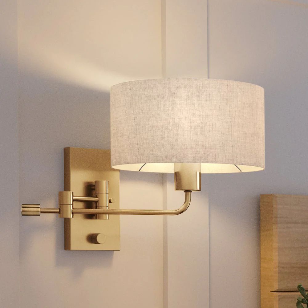 UHP4131 Transitional Wall Sconce 11.75''H x 10''W, Olde Brass Finish, Emerald Collection | Urban Ambiance, Inc.
