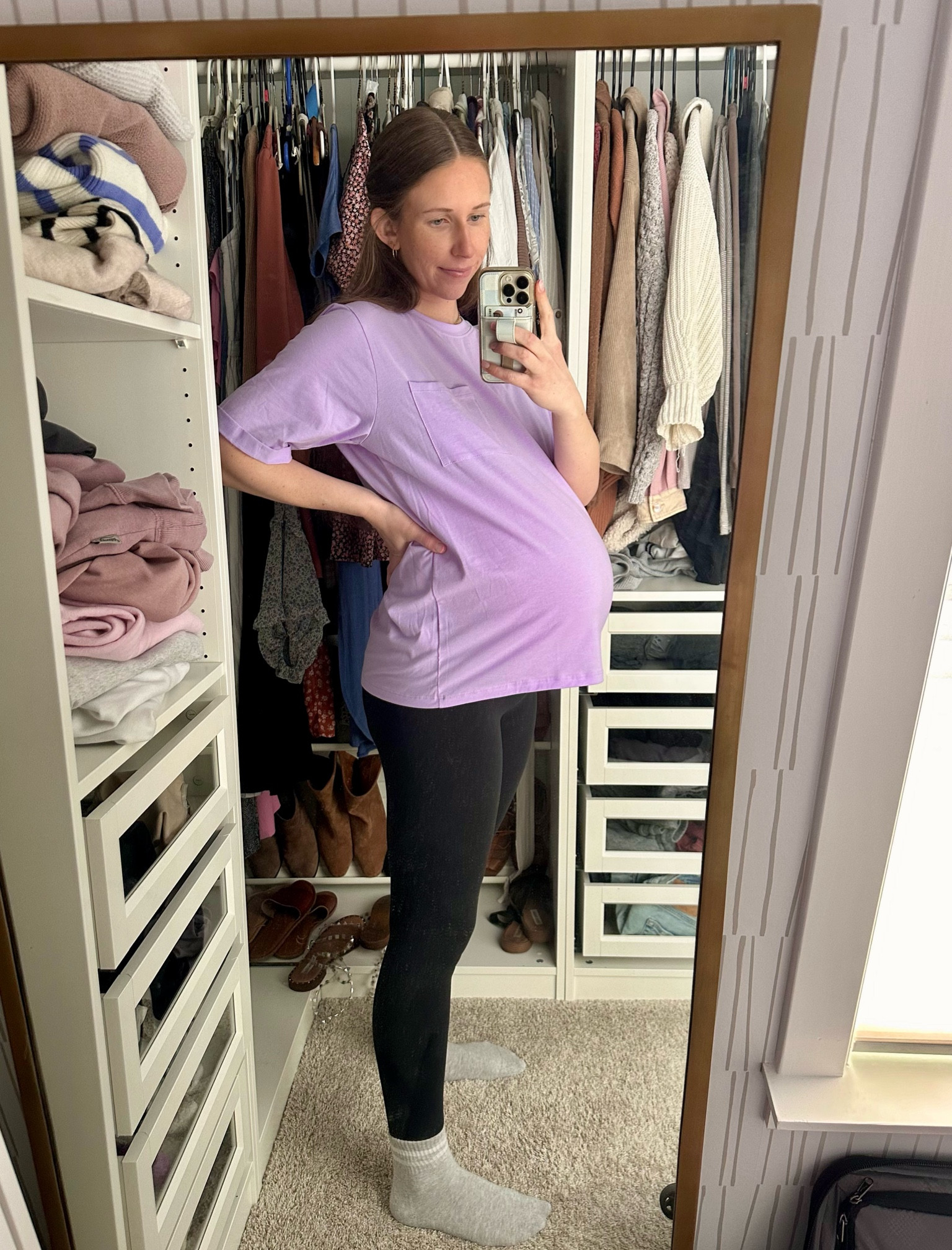 Cozy spring tee 💜

#LTKstyletip #LTKsalealert #LTKbump