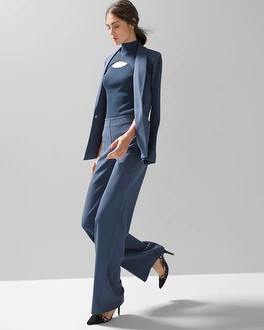 WHBM® Slip On Wide Leg Pant | White House Black Market