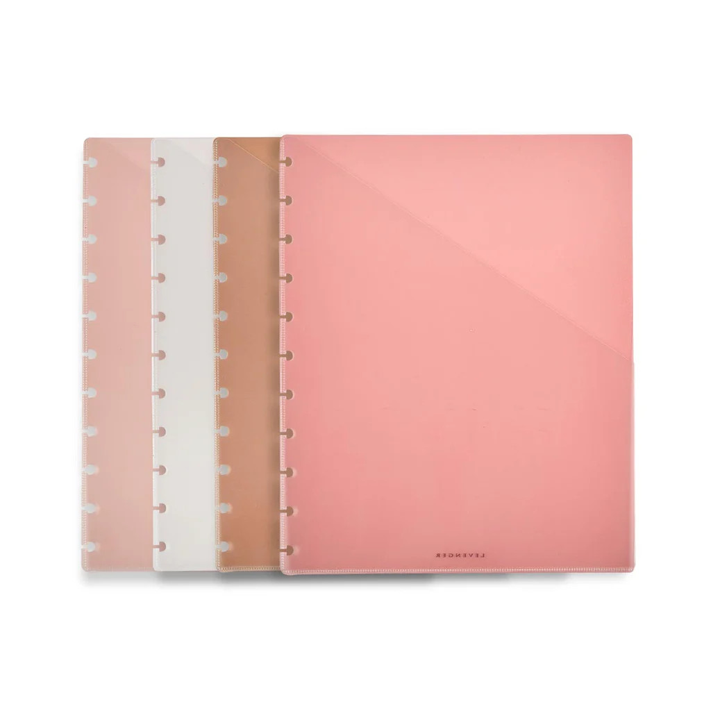 Circa Modern Discbound Notebook Pocket Dividers (set of 4) | Levenger