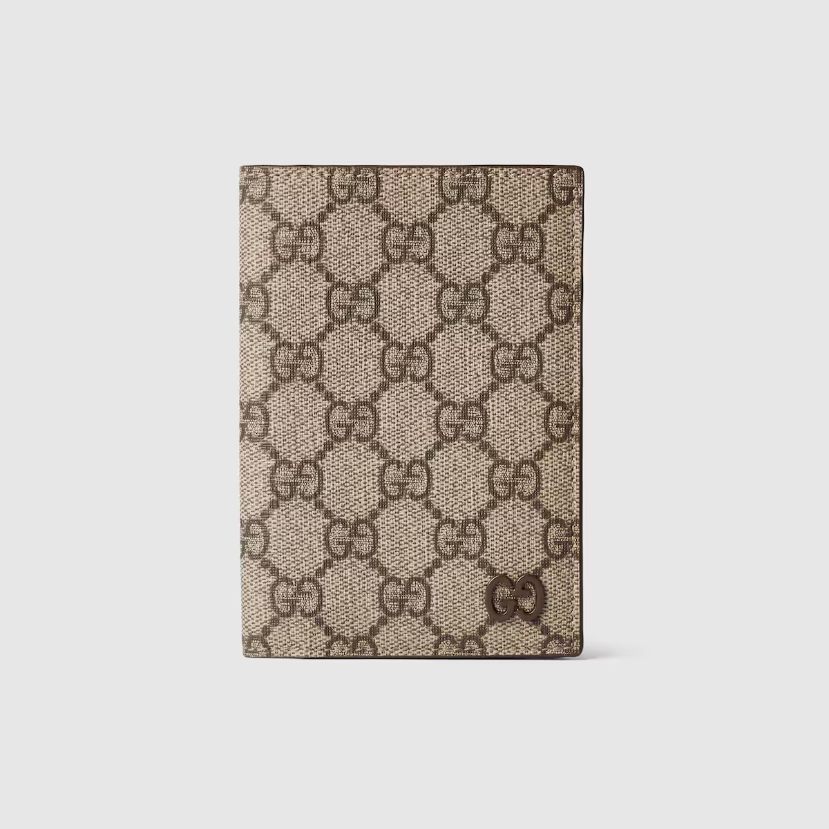 Gucci - Brown interior GG passport case | Gucci (US)
