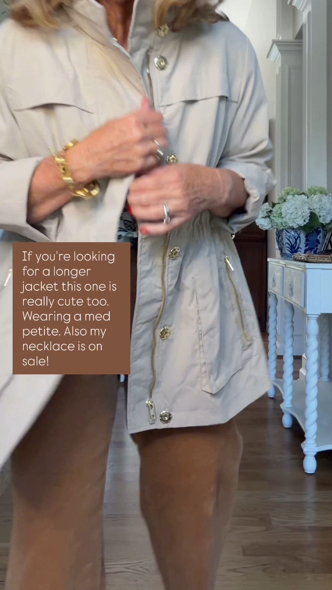 Jacket is a med petite but reg avail too blouse is tts I ended up in a small but it’s a little snug 
Corduroy pants size 8 
Fall outfit rain jacket

#LTKOver40 #LTKootd #LTKTravel