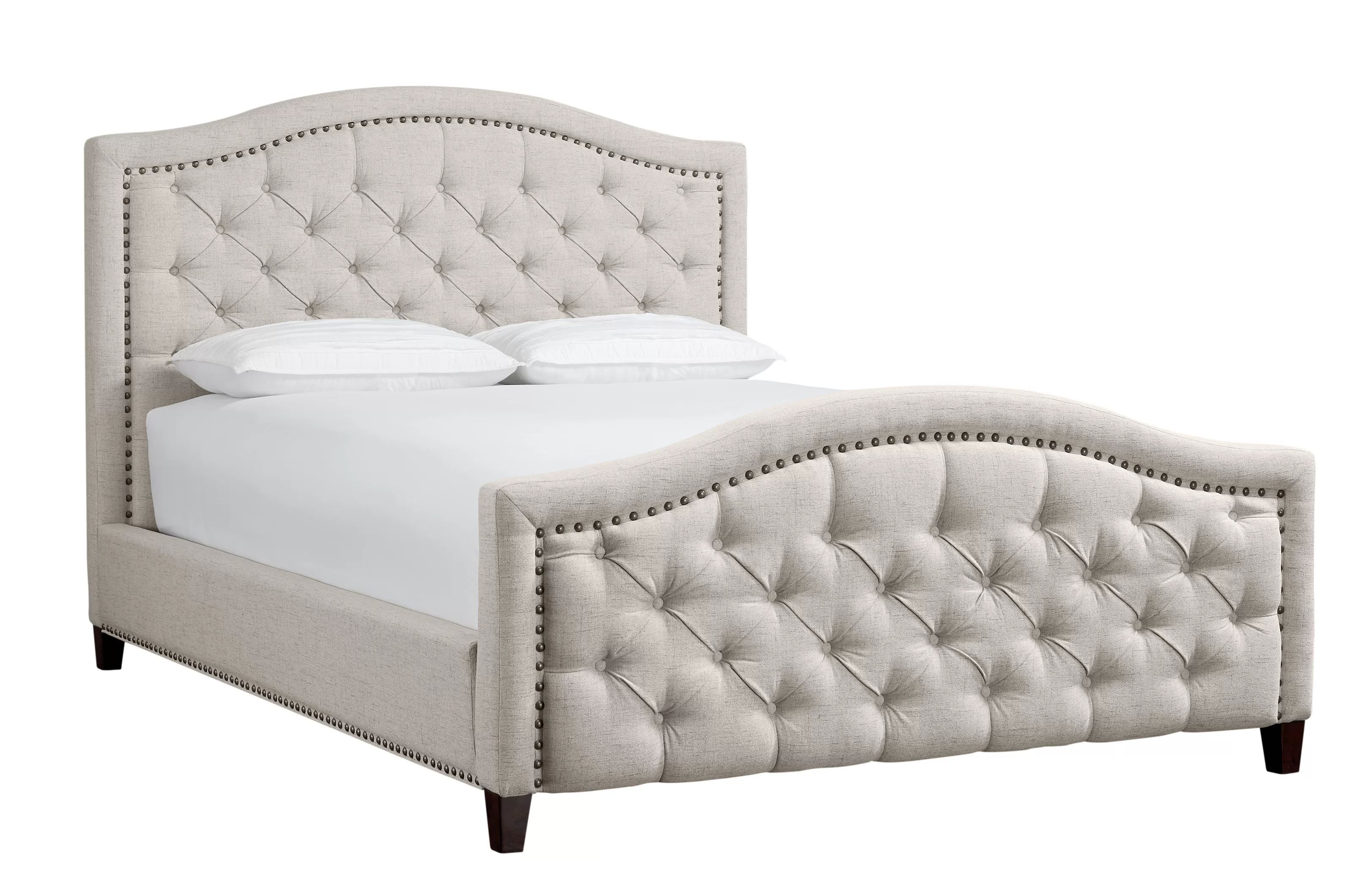 Petersfield Tufted Upholstered Low Profile Bed | Wayfair North America