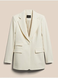 Lido Sculpted Wool Blazer | Banana Republic (US)