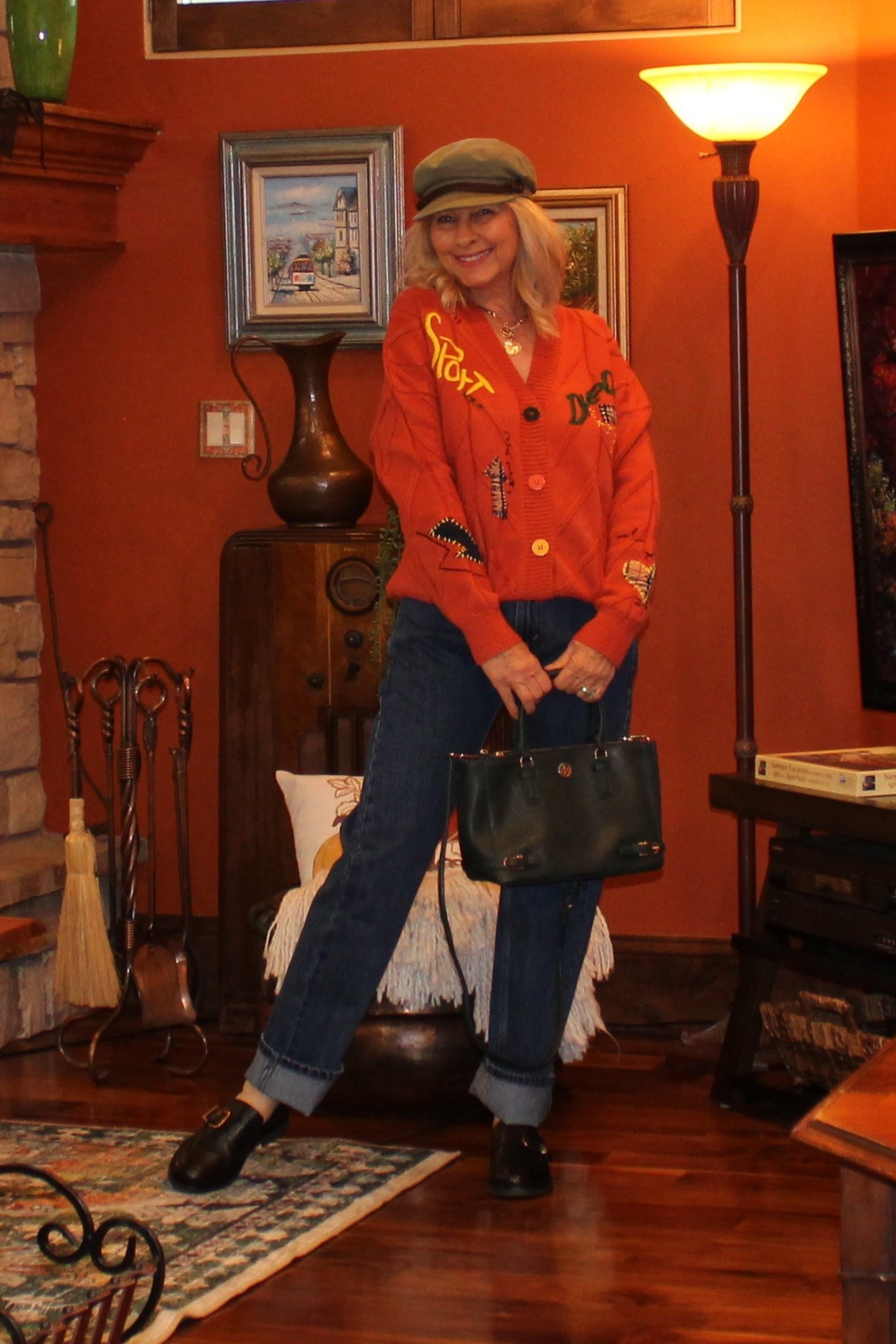 This cute sweater is soft and warm and fabulous! Wearing men’s Levi’s, loafers and a fisherman’s cap! It’s a look! 

#LTKShoeCrush #LTKOver40 #LTKStyleTip