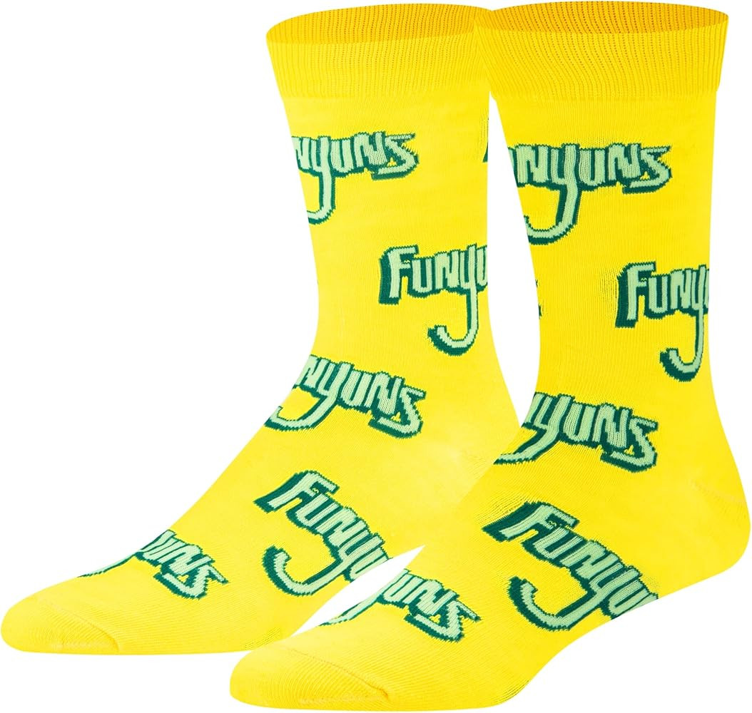 Crazy Socks \u2013 Chips & Snack Foods Novelty Crew Socks \u2013 Large \u2013 Funny Food Gift Soc... | Amazon (US)