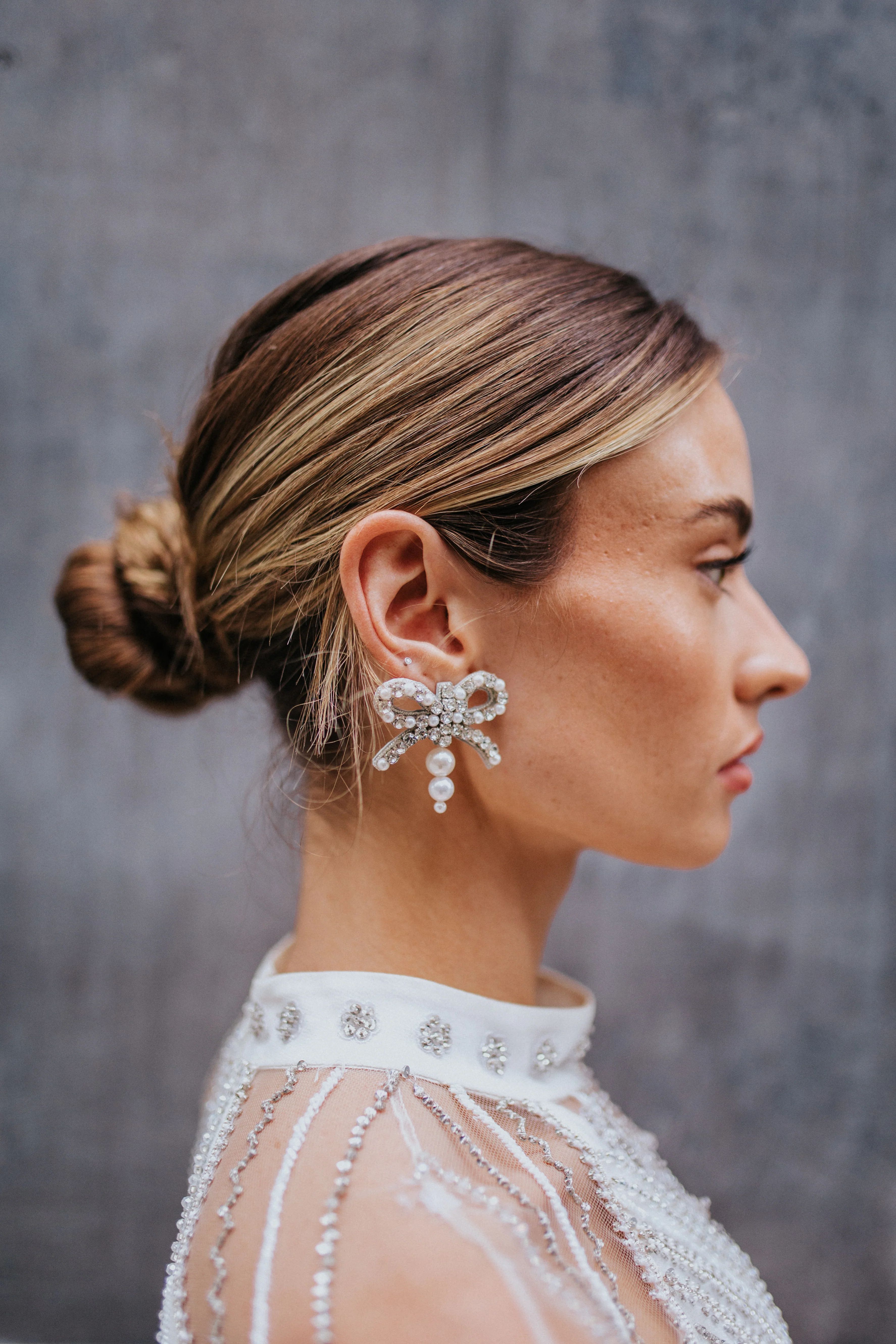 Jennifer Bow Earring | Untamed Petals