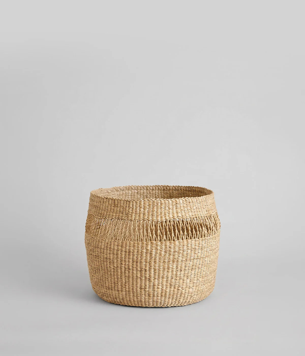 African Bolga Basket | Mixed Weave Wonder Basket | Bloomist | Bloomist, Inc