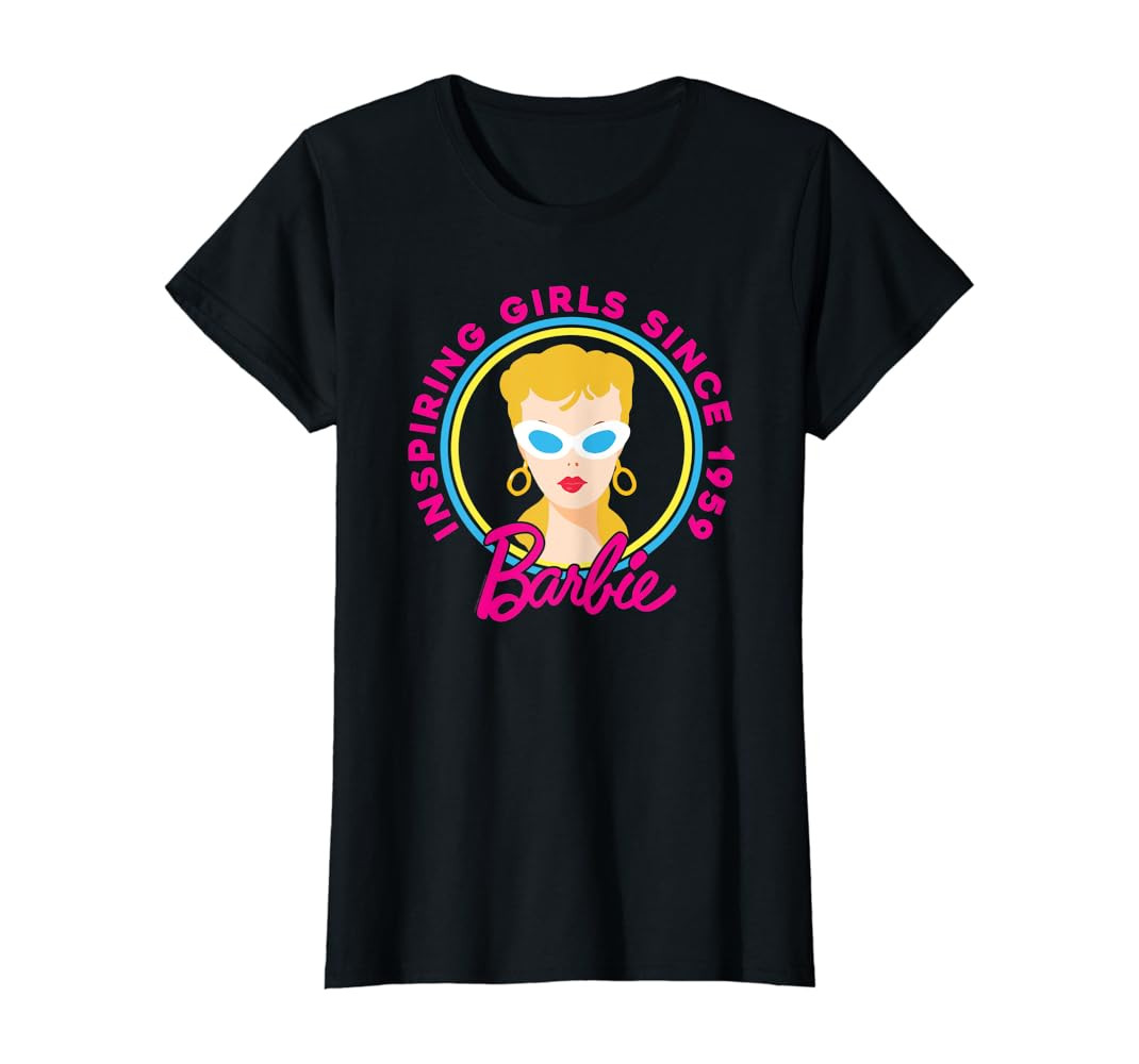 Barbie 60th Anniversary Inspiring Girls Since 59 T-Shirt | Amazon (US)