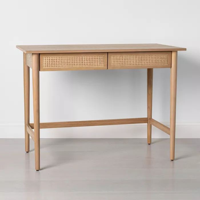 Wood &#38; Cane Desk - Hearth &#38; Hand&#8482; with Magnolia | Target
