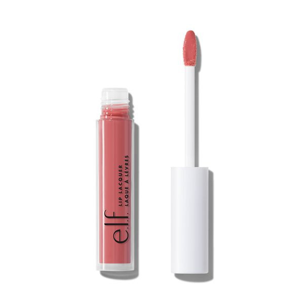 e.l.f. Cosmetics Lip Lacquer In Wild Rose - Vegan and Cruelty-Free Makeup | e.l.f. cosmetics (US)