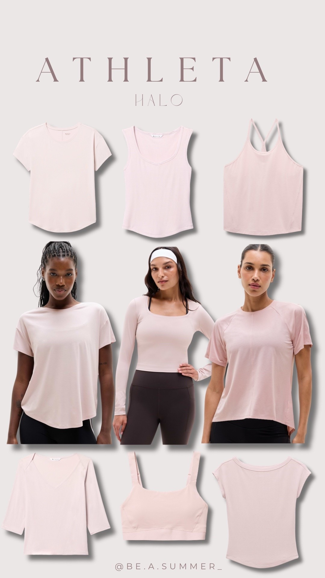 New Color: Halo from Athleta! 🩷

Summer / Beasummer / color analysis