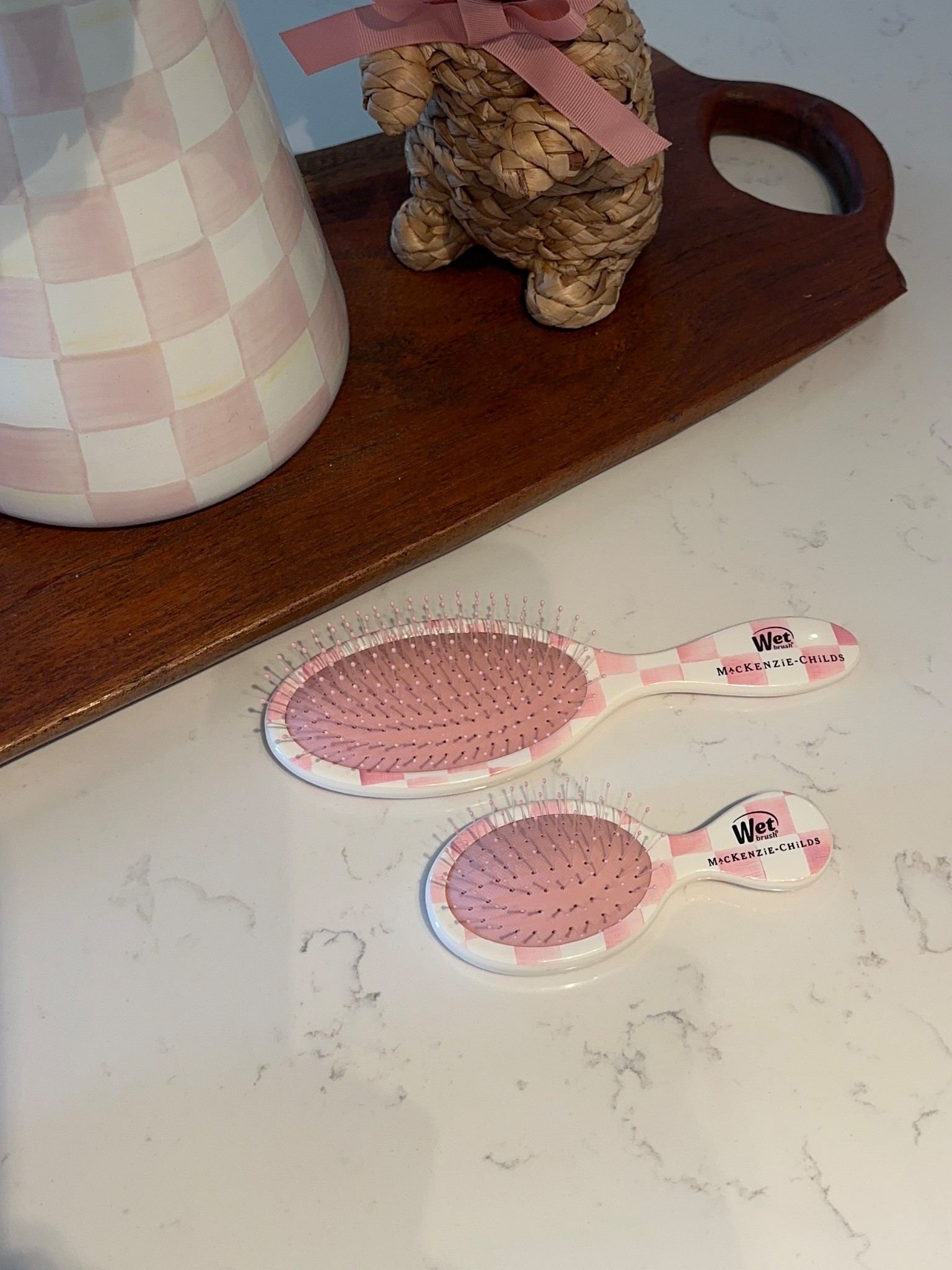 how CUTE are these Mackenzie Childs wet brushes!!!! Mommy & me 🎀

#LTKselfcare #LTKmomlife #LTKBeauty