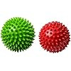 Therapist’s Choice® Pack of 2 Spiky Massage Balls, Hard & Soft Combo, Stress Reflexology, Porc... | Amazon (US)