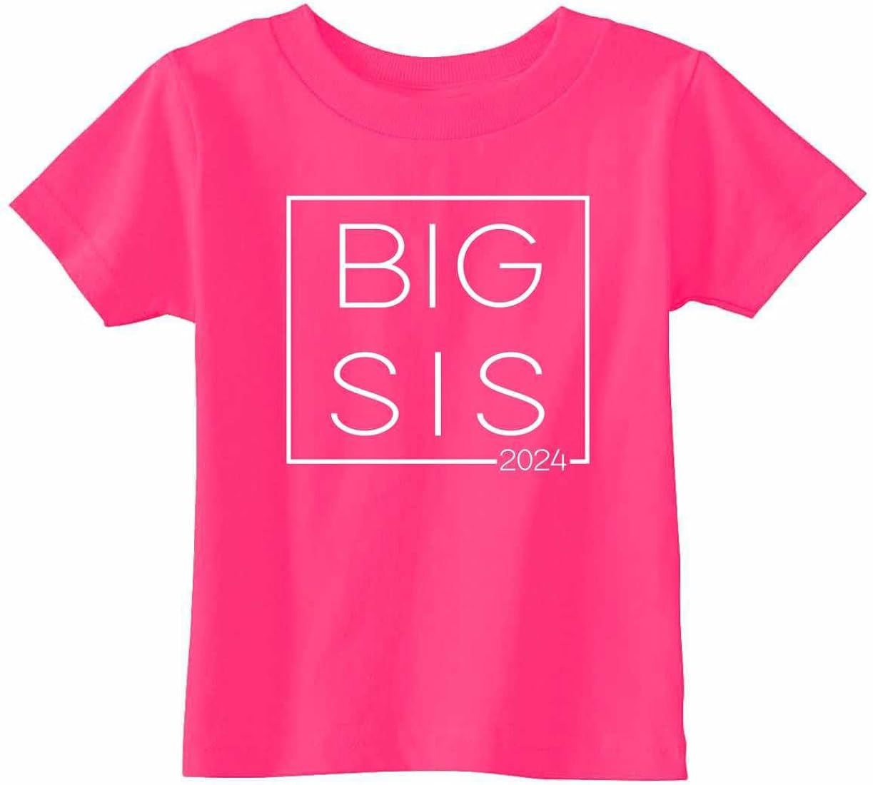South Horizon Big Sis 2024 - Big Sister Boxed - Infant & Toddler T-Shirt (#1380) | Amazon (US)