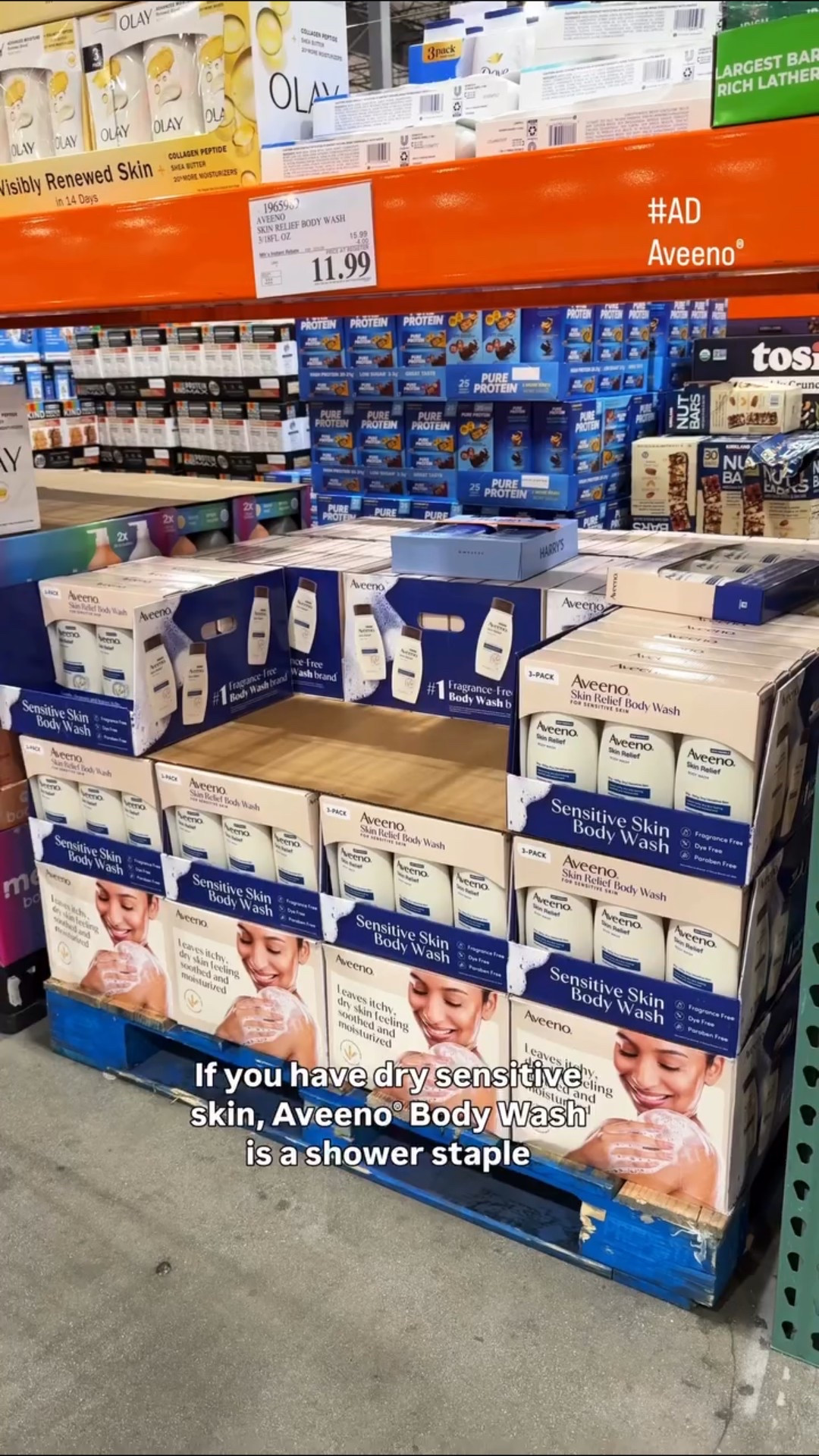 #AD Dry, sensitive skin girlies — this is your sign 🚿✨ Save $4 on Aveeno® Body Wash at Costco from 12/29–2/1. A gentle body wash that’s perfect for everyday showers, especially if your skin needs extra care. If you’re stocking up on essentials, this is one to grab while it’s on sale.
Save $4 now at Costco! @aveenous @costco 

#Aveeno #AveenoBodyWash #AveenoSkinRelief #CostcoFinds