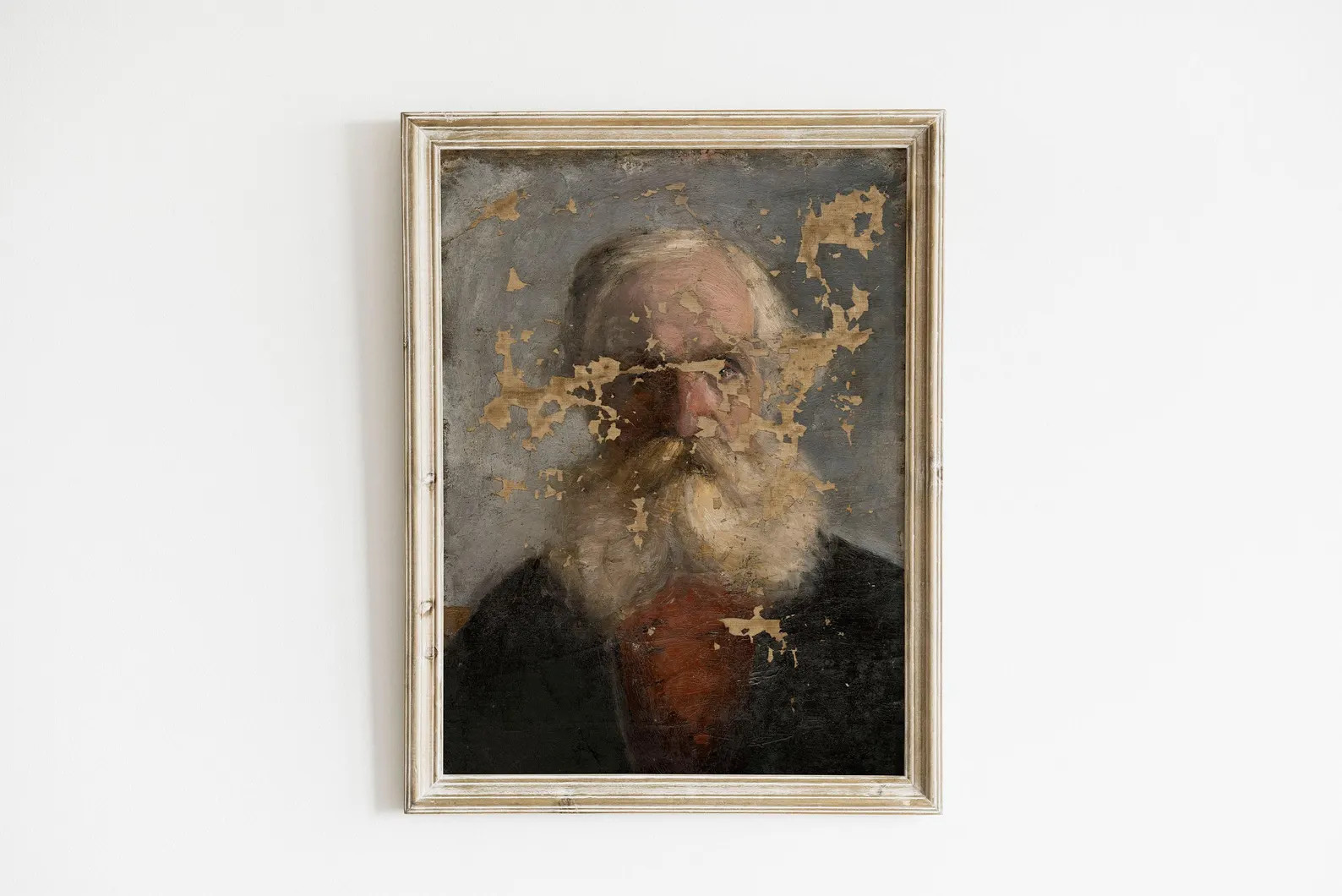 Vintage Moody Man Portrait Oil Painting / Antique Dark Portrait Digital PRINTABLE / Classic Wall ... | Etsy (US)