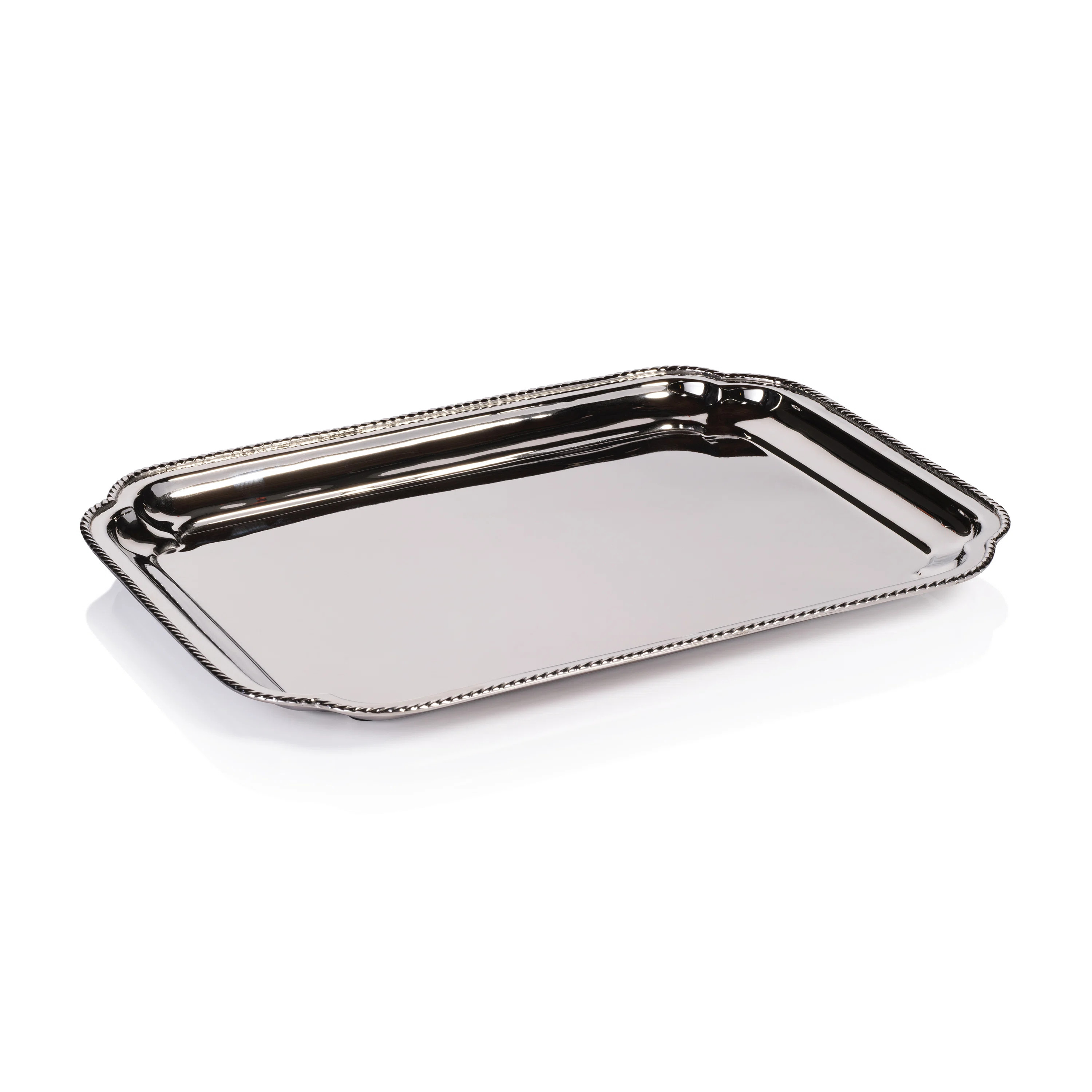 Andrea Polished Brass Tray | Wayfair North America