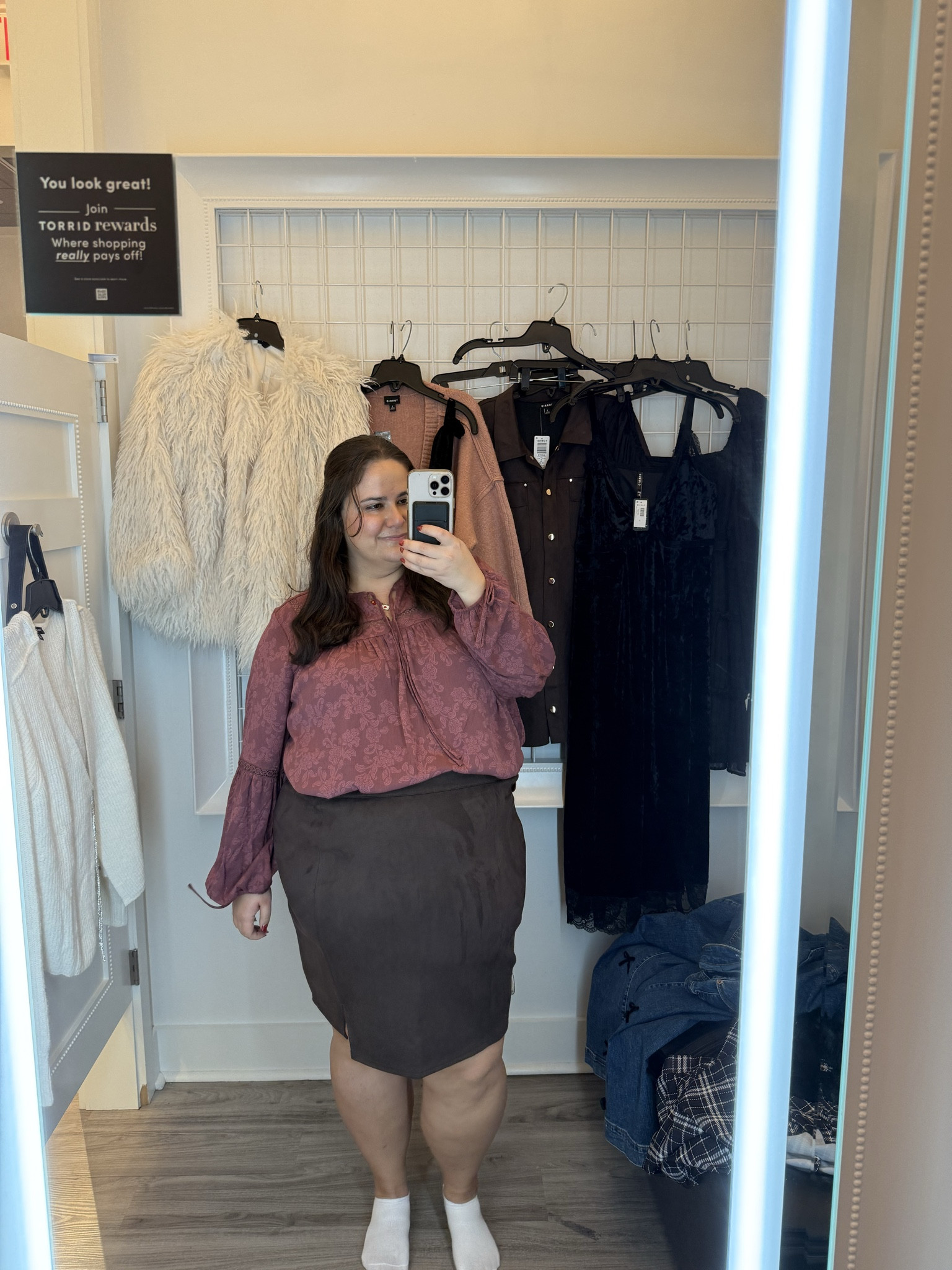 Plus size outfit inspo from torrid
Size 3 skirt
Size 2 top 

#LTKPlusSize #LTKFindsUnder50 #LTKStyleTip