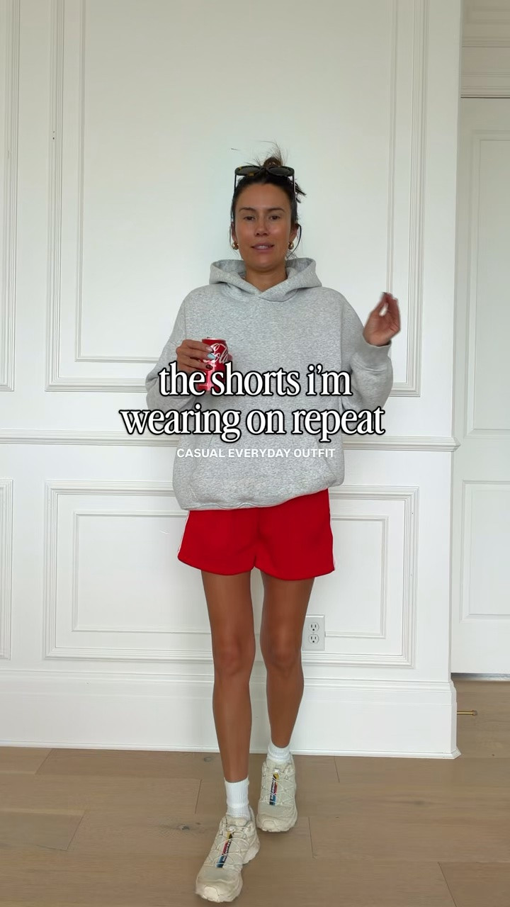 Every day mom outfit - love these red striped track shorts 

Amazon fashion, casual outfit, summer outfit

#LTKOver40 #LTKSeasonal #LTKootd