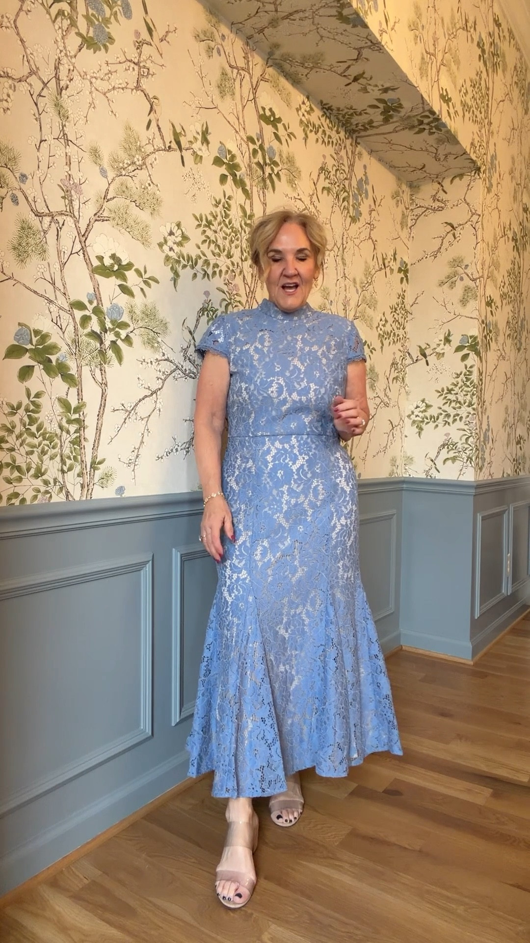 Beautiful option for mother of the bride mother of the groom or just a really lovely wedding guest dress. I did size up to attend in this per the website recommendation.
I’ll link my favorite self tanner. I did not use it but where I wear this I would put on self tanner on my arms and it would make a big difference.
I’m linking several other mother of the bride mother of the groom dresses for various dress codes

#LTKWedding #LTKPetite #LTKOver40