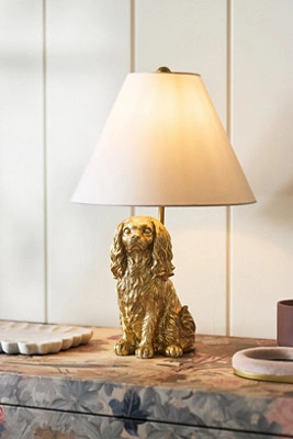 The Icon Table Lamp: Dog Edition | Anthropologie (US)