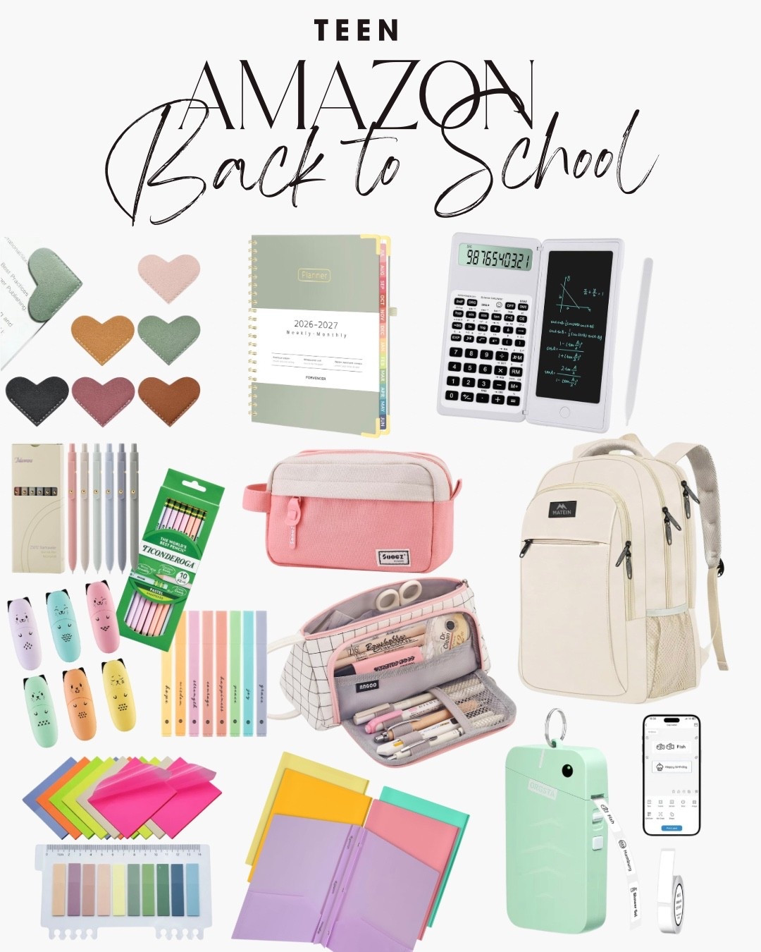 Back to school essentials ready to ace the new school year! 📚✨ check out my top finds for your tweens and teens. Tons on sale, so grab at a discount while you can! 

#backtoschool #schoolsupplies #highschoolnecessities musthaves #amazon #amazonfinds #sale #discount

#LTKKids #LTKSaleAlert #LTKmomlife
