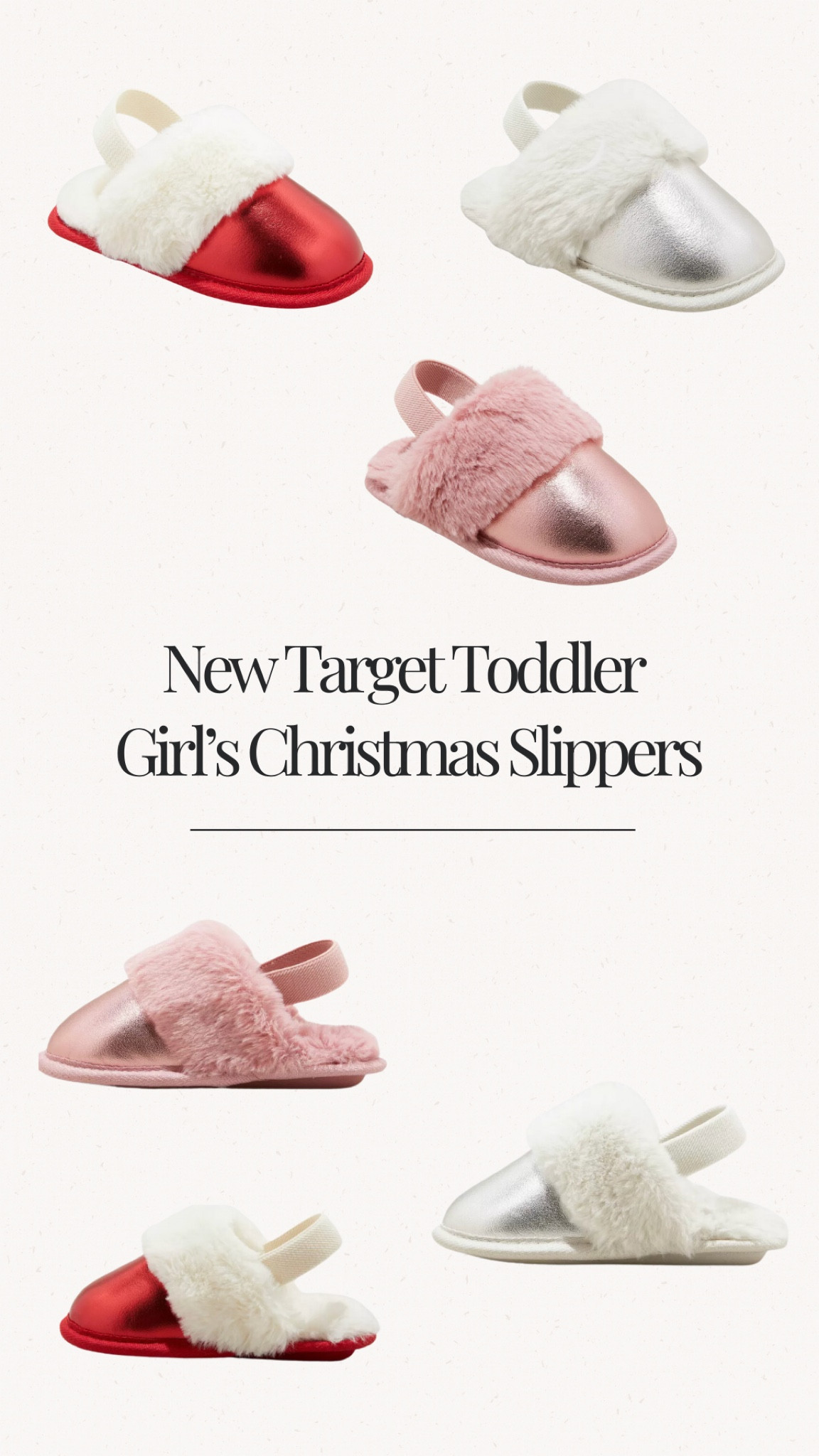 Toddler | Kids Christmas slippers from Target 

#LTKKids #LTKSeasonal #LTKBaby