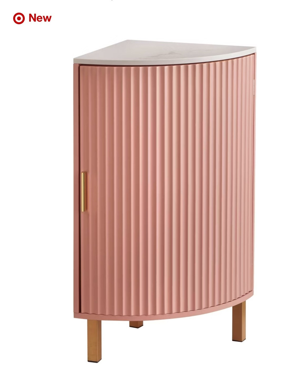 Lifestorey Dorion Corner Channel Front Cabinet Pink

#LTKSaleAlert #LTKHome