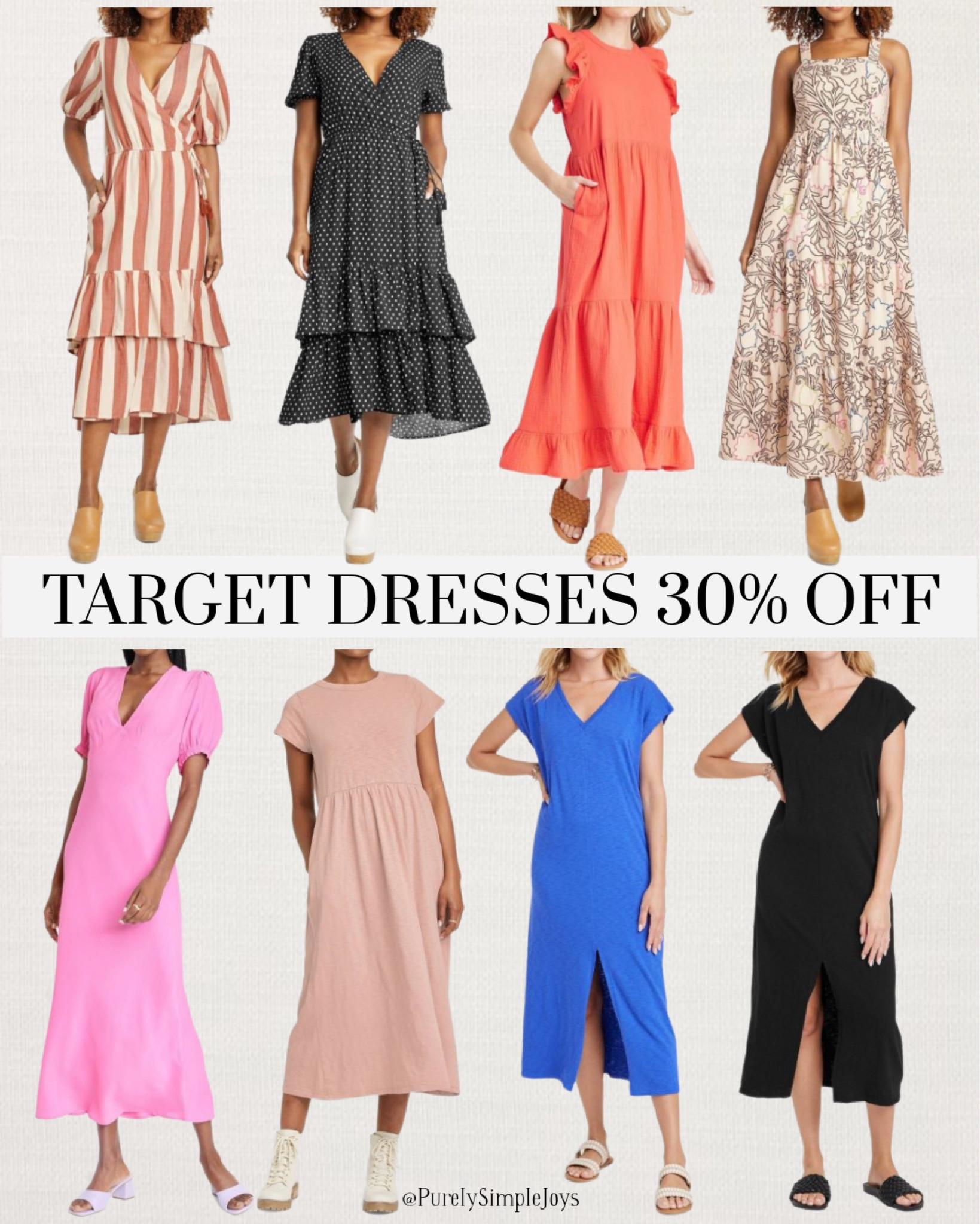 🚨 TARGET DRESSES ON SALE 

Spring outfits / maxi dresses / Easter dresses / Sundress / vacation wear / resort wear / travel outfit / Spring dresses 

#LTKfamily #LTKsalealert #LTKunder50
